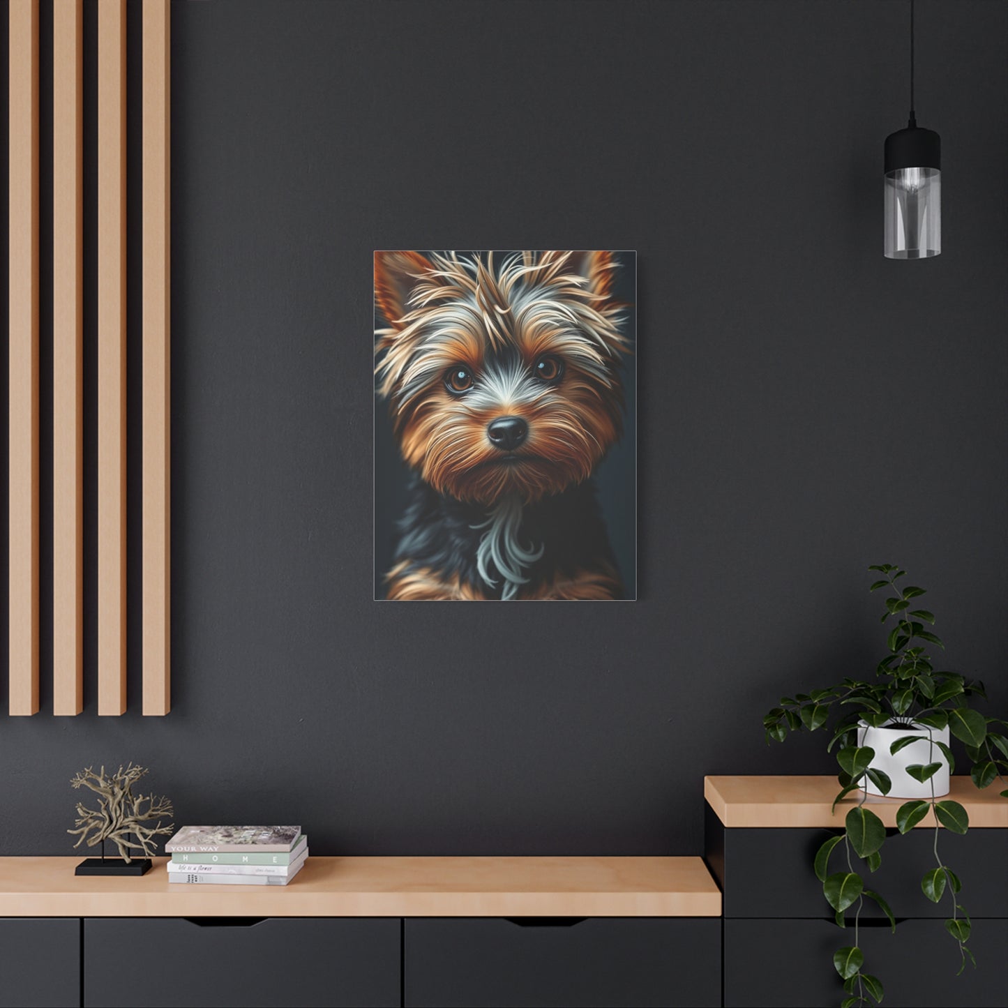 Yorkshire Terrier Art Luxury Canvas Wall Art & Canvas Print