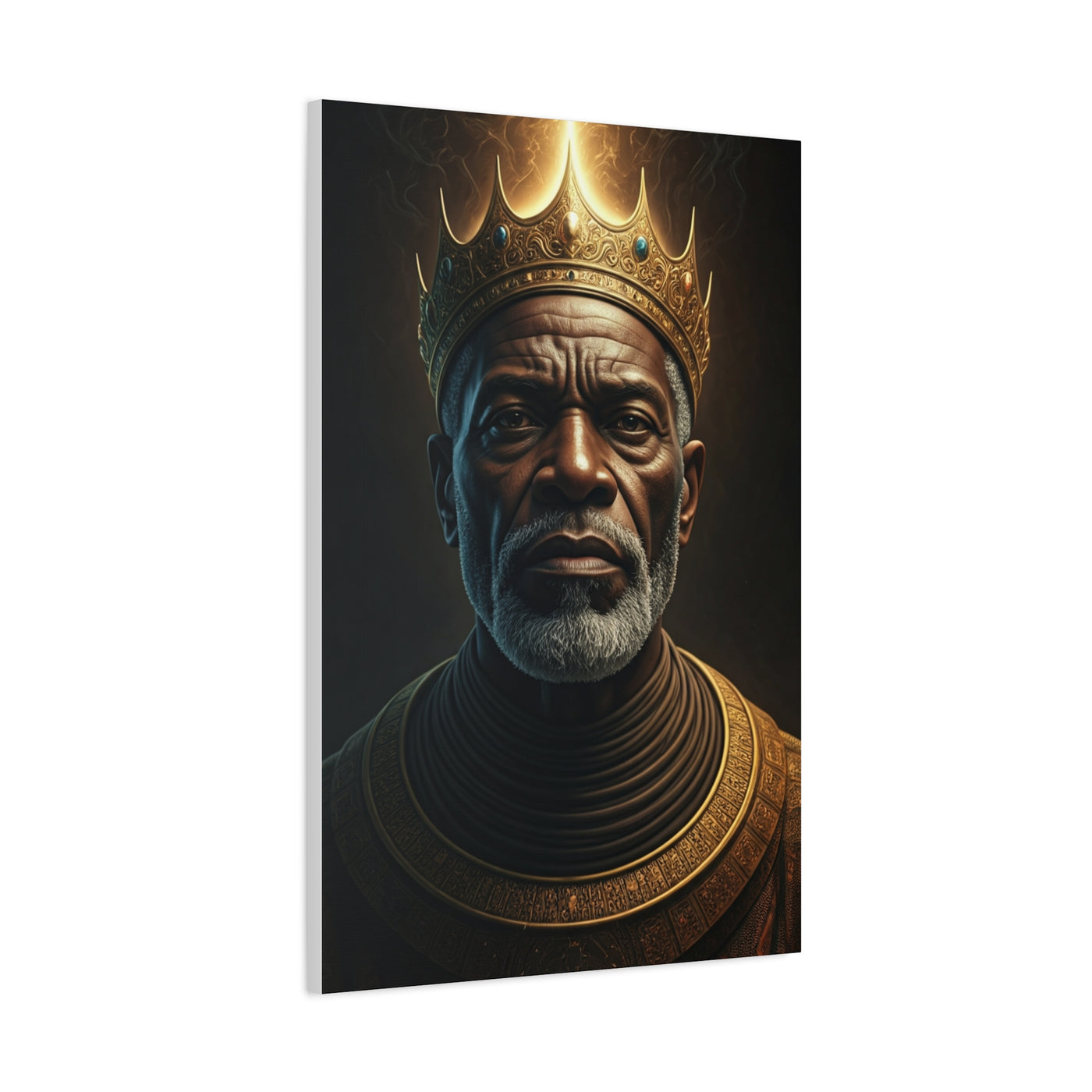 Eternal Crown King Portrait Wall Art & Canvas Prints
