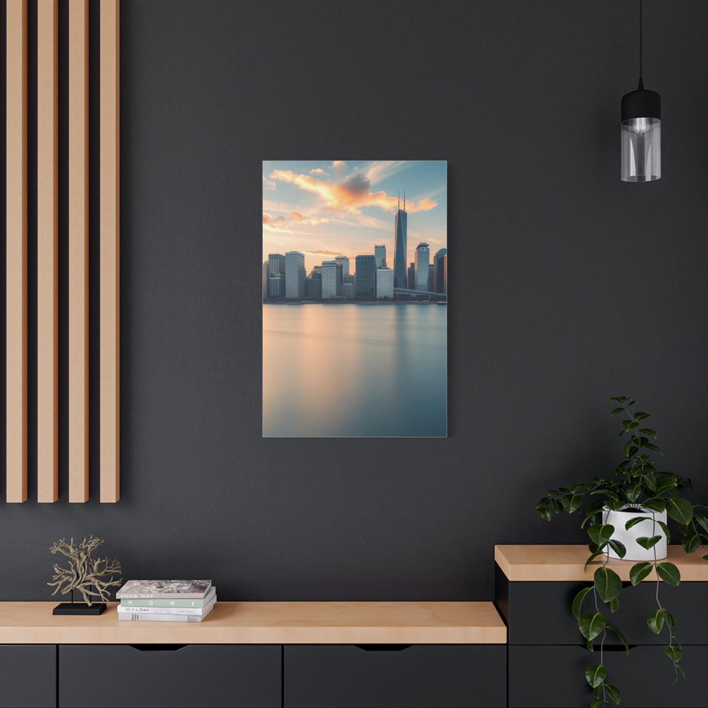 Chicago Skylines Art Canvas Art 9 Wall Art & Canvas Print
