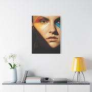 Modern Color Geometry Portrait Wall Art & Canvas Print