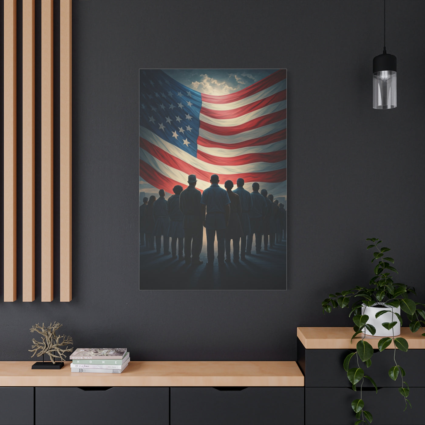United Under the Stars and Stripes Wall Art & Canvas Prints