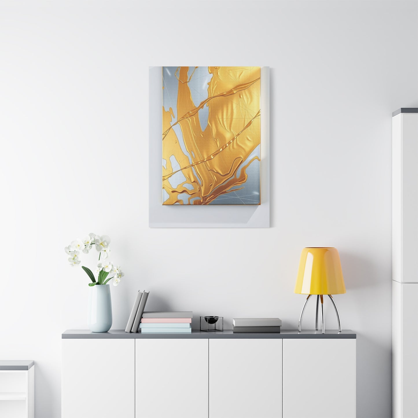Gold & Silver Canvas Art Supreme Gallery Canvas  Wall Art & Canvas Print