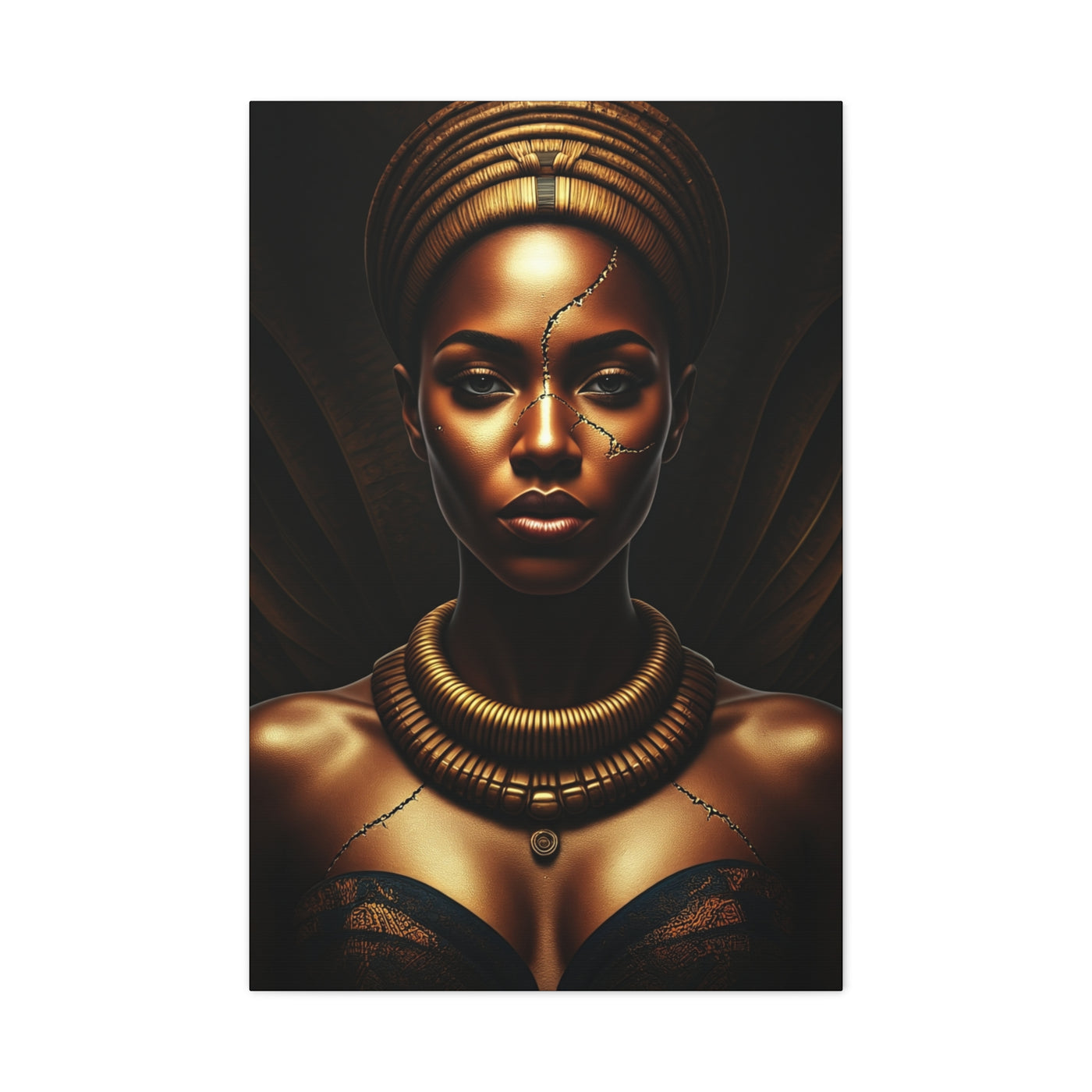 Queen of Midnight Elegance Wall Art & Canvas Prints
