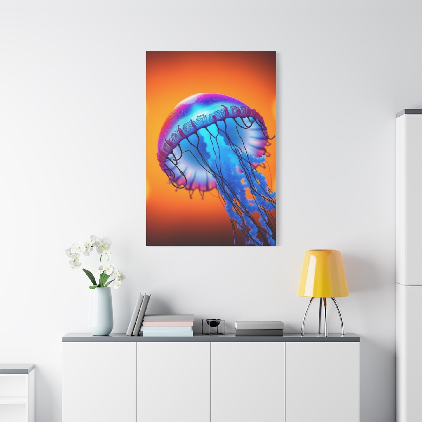 Jellyfish Art Supreme Canvas Wall Art & Canvas Print