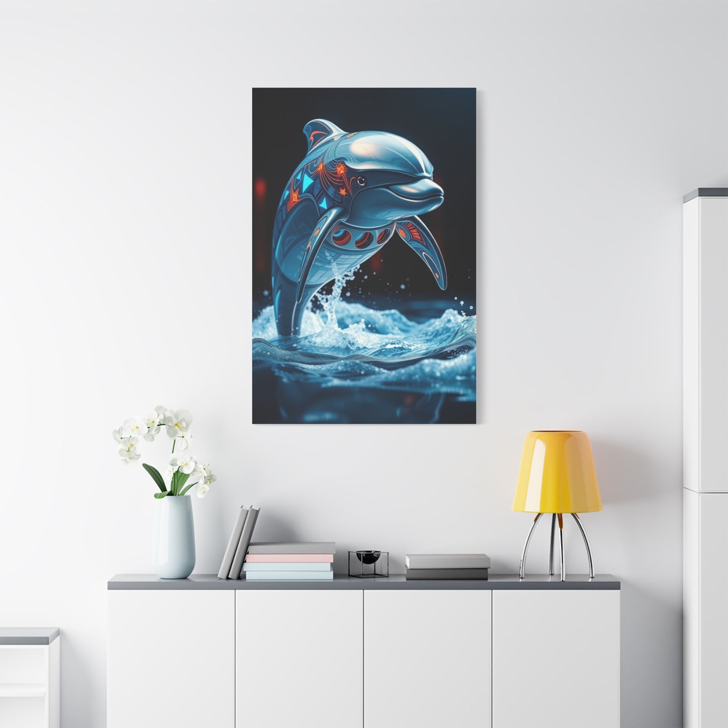 Supreme Dolphin Art Collection Wall Art & Canvas Print