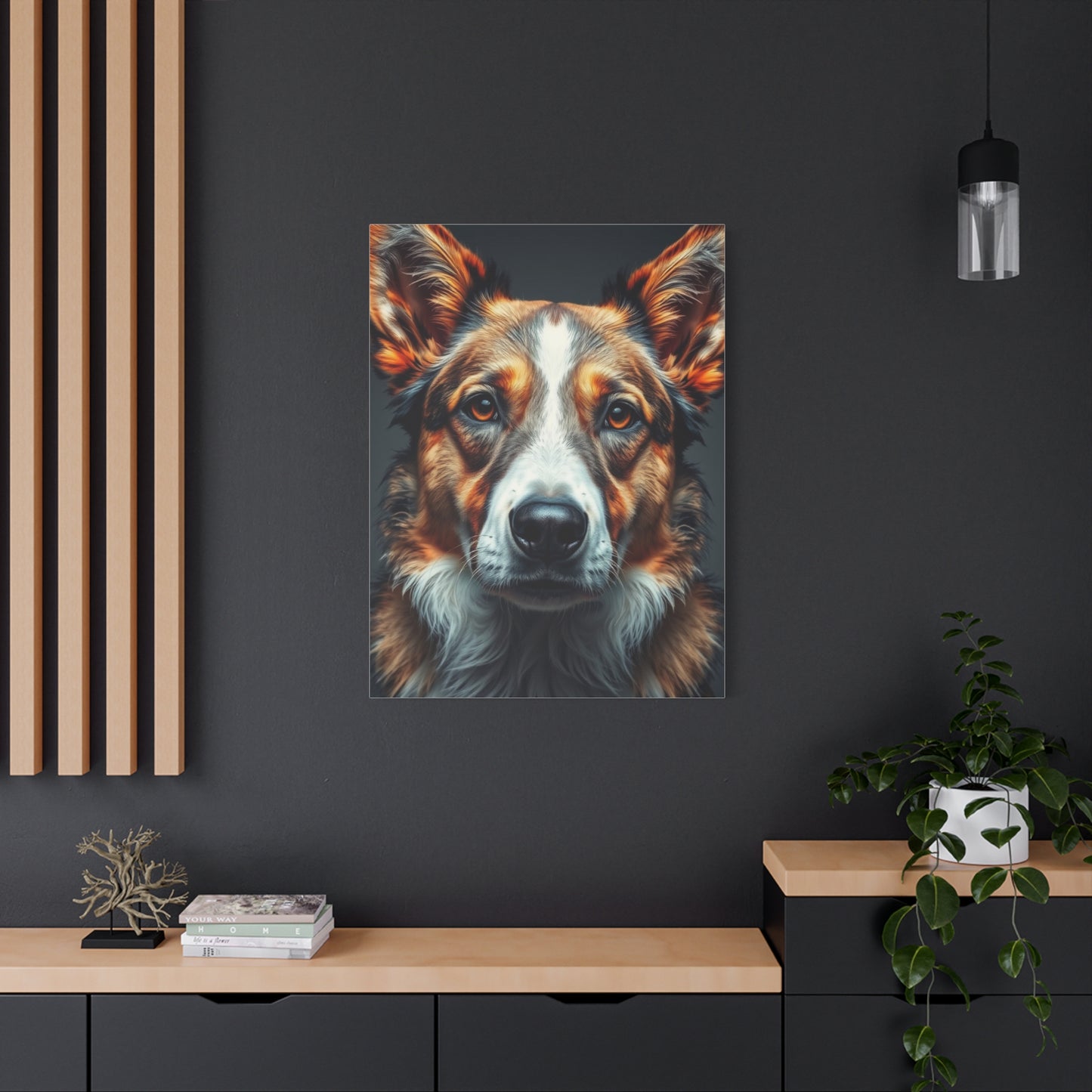 Sophisticated Canine Imagery Wall Art & Canvas Print