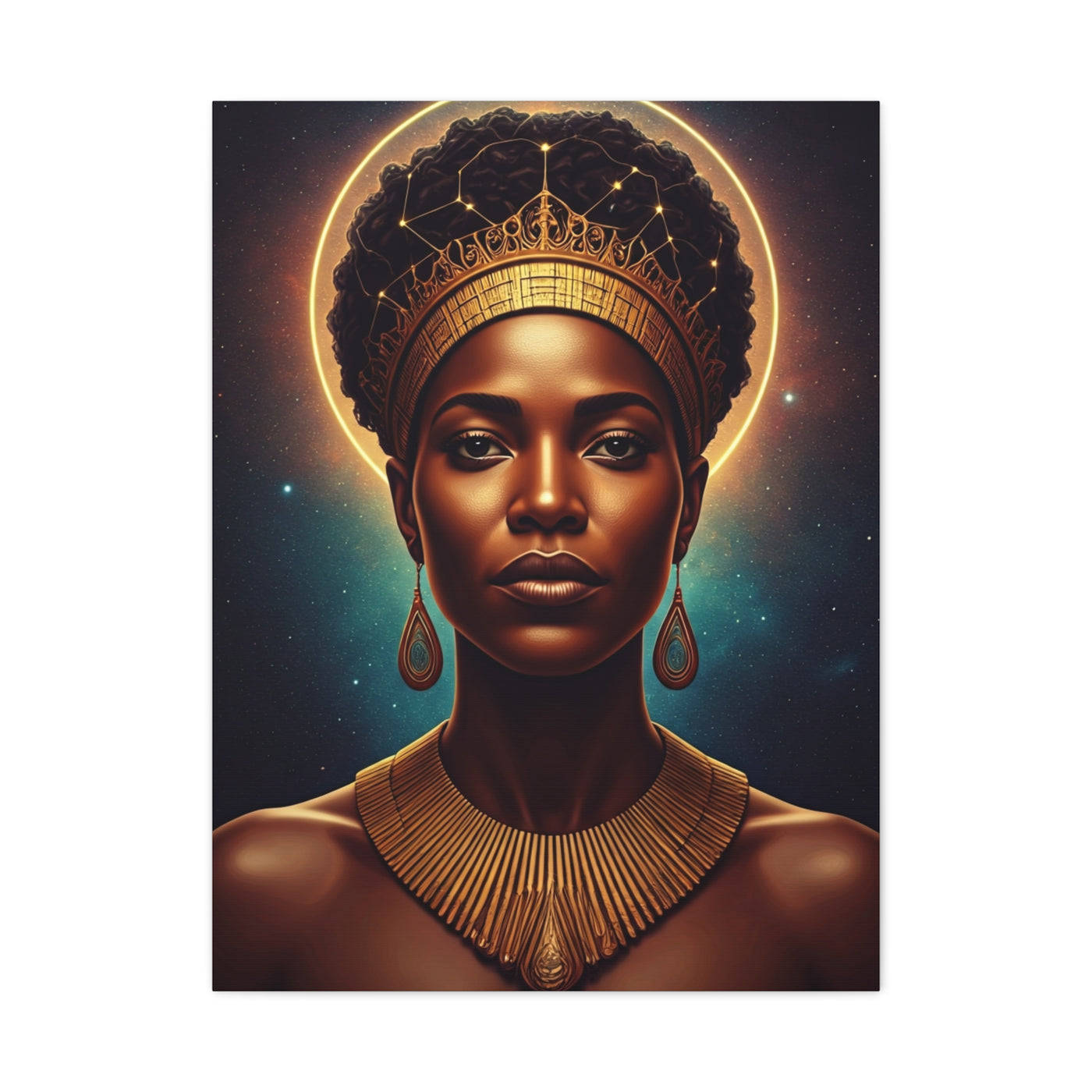 Celestial Queen Radiance Wall Art & Canvas Prints