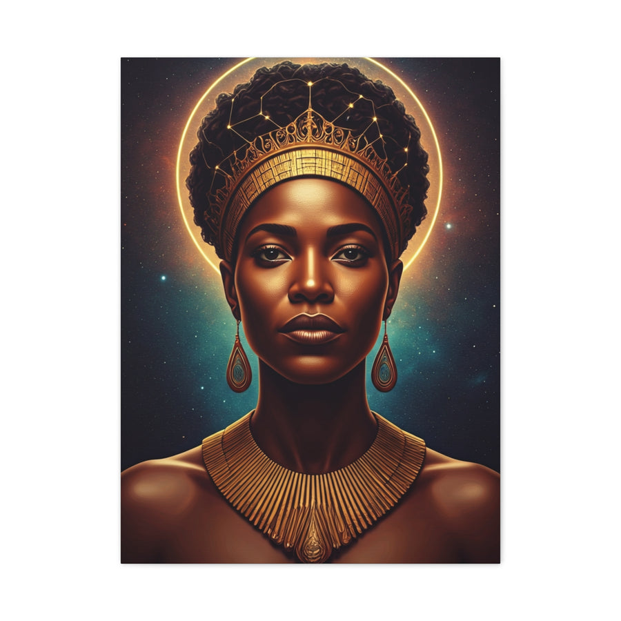 Celestial Queen Radiance Wall Art & Canvas Prints