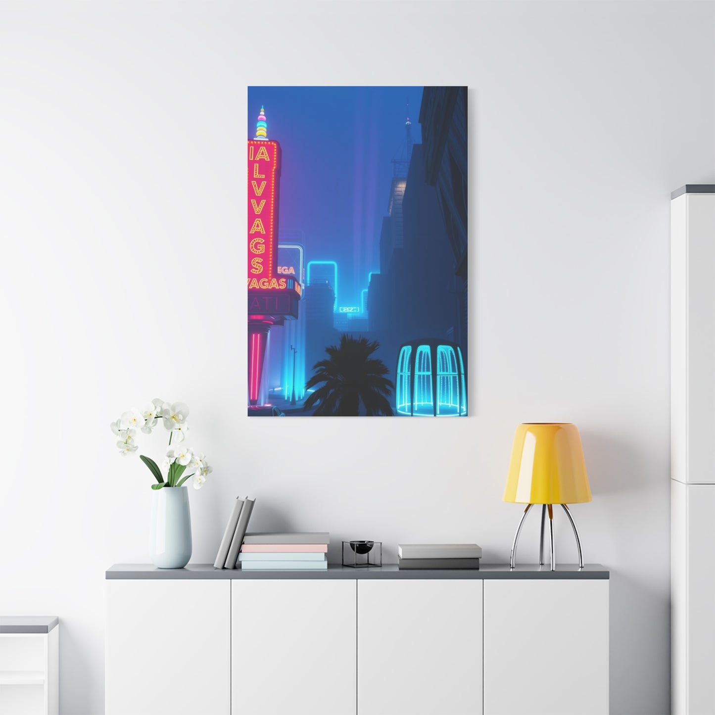 Las Vagas Art Canvas Art 7 Wall Art & Canvas Print