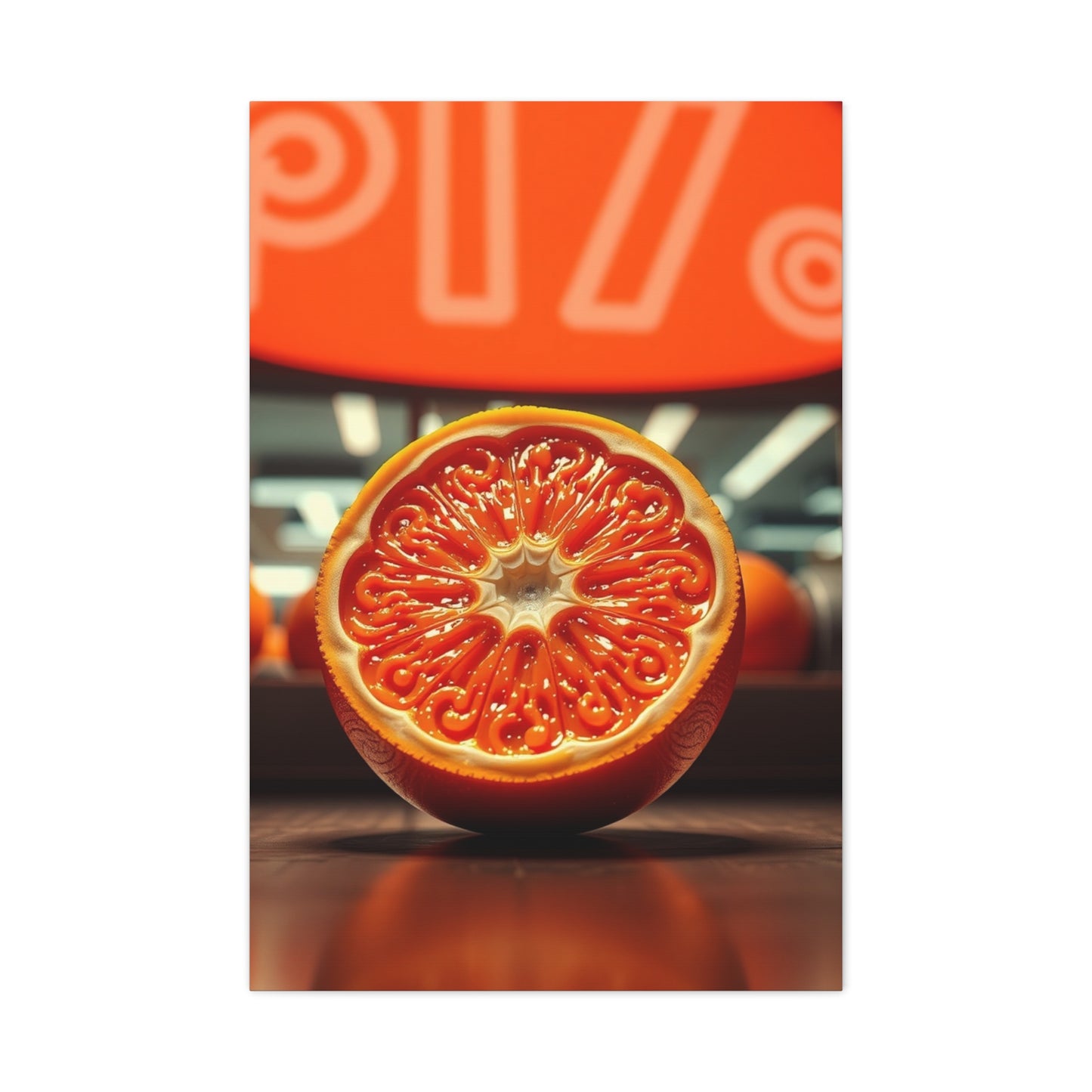 Collection Pop of Orange Art Art Wall Art & Canvas Print
