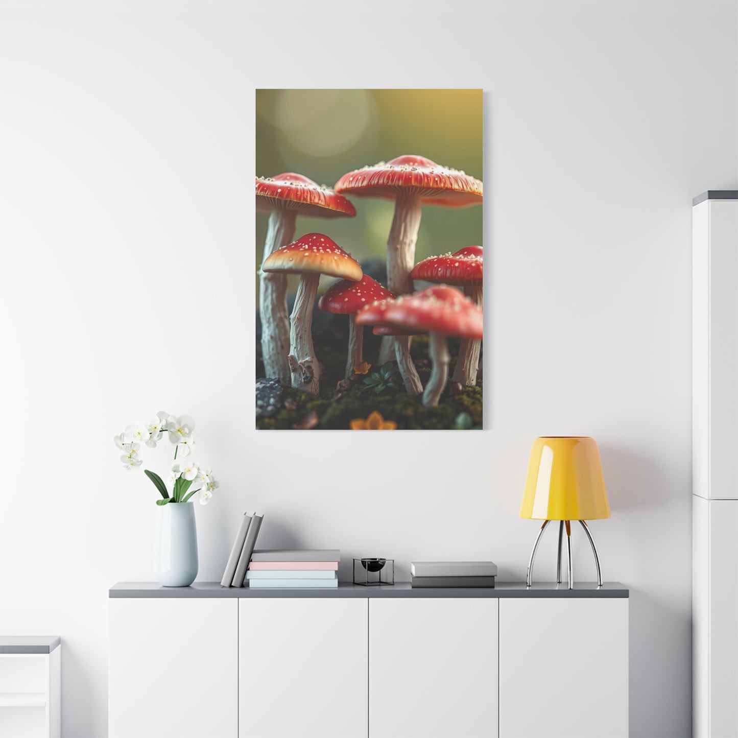 Elite Mushrooms Wall Art Vision Wall Art & Canvas Print