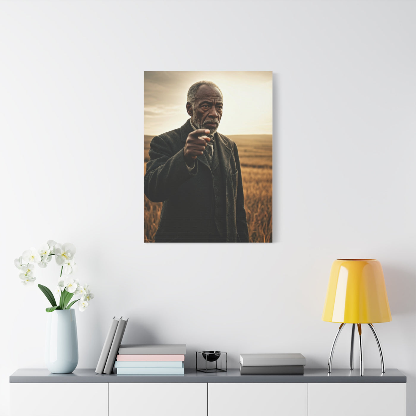 Voice of Conviction Portrait Wall Art & Canvas Prints