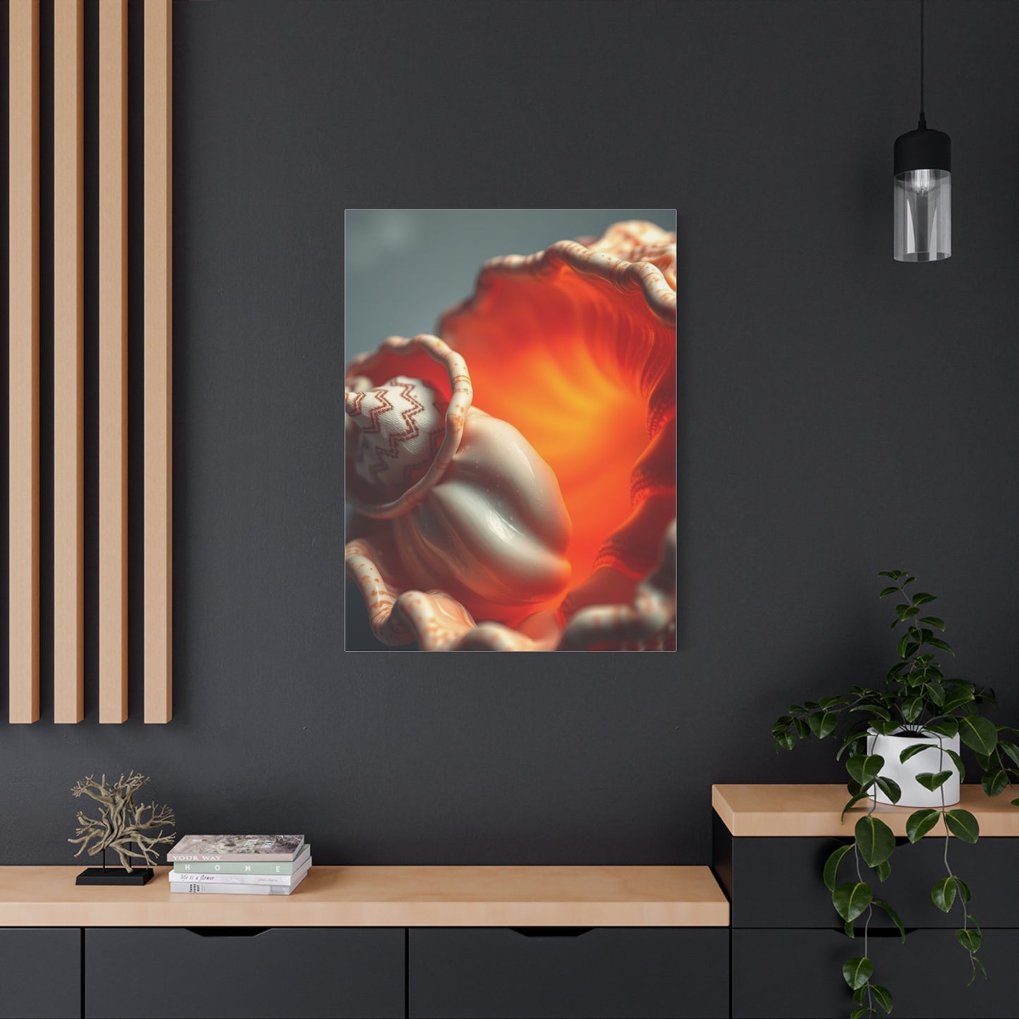 Shells Art Refined Canvas Wall Art & Canvas Print