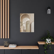Soft Neutral Architectural Arch Wall Art & Canvas Print