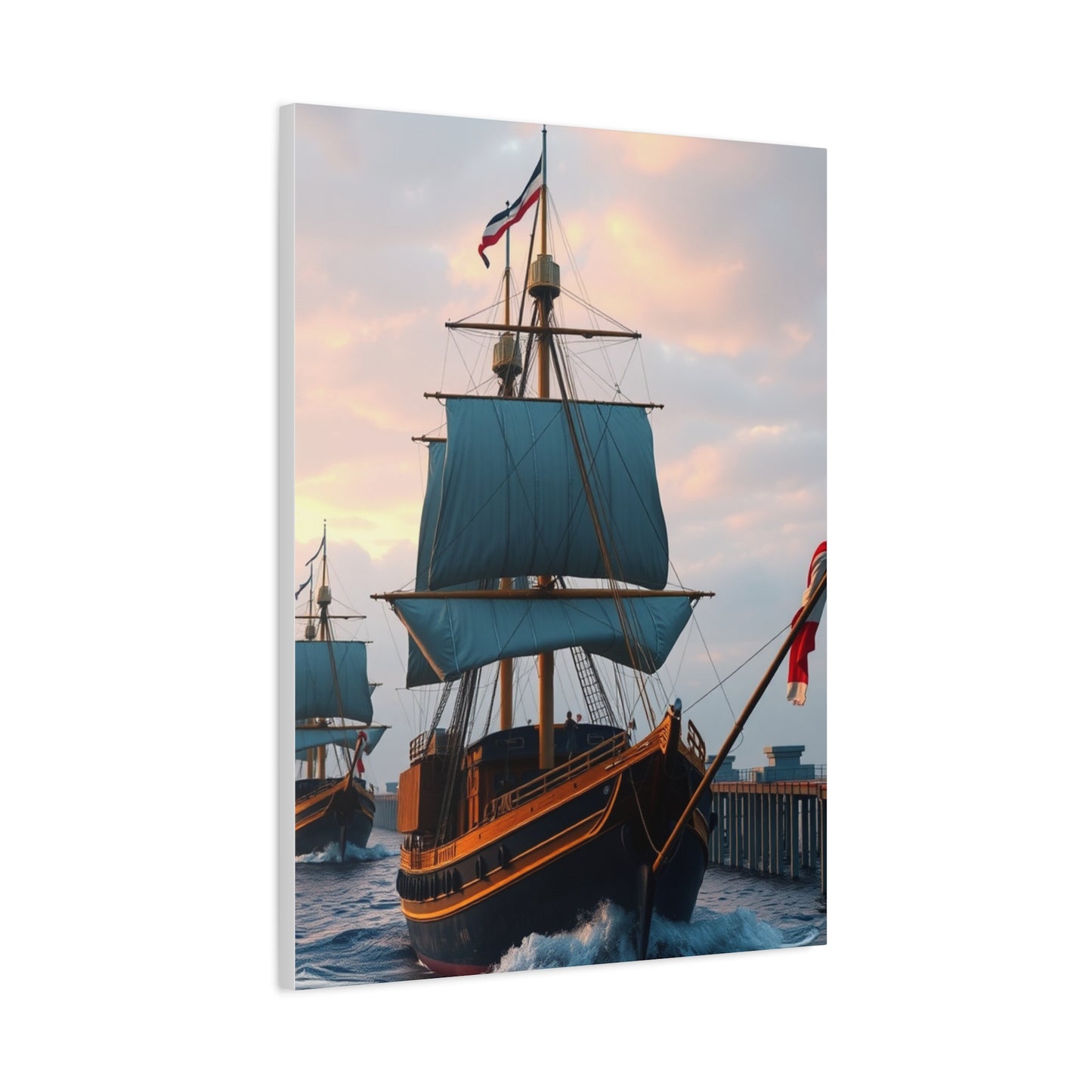 Supreme Ship Art Beautiful Collection Wall Art & Canvas Print