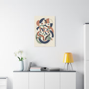 Abstract Collaboration Geometry Wall Art & Canvas Print