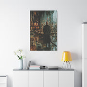 Modern Luxury Golfer Editorial Portrait Wall Art & Canvas Print