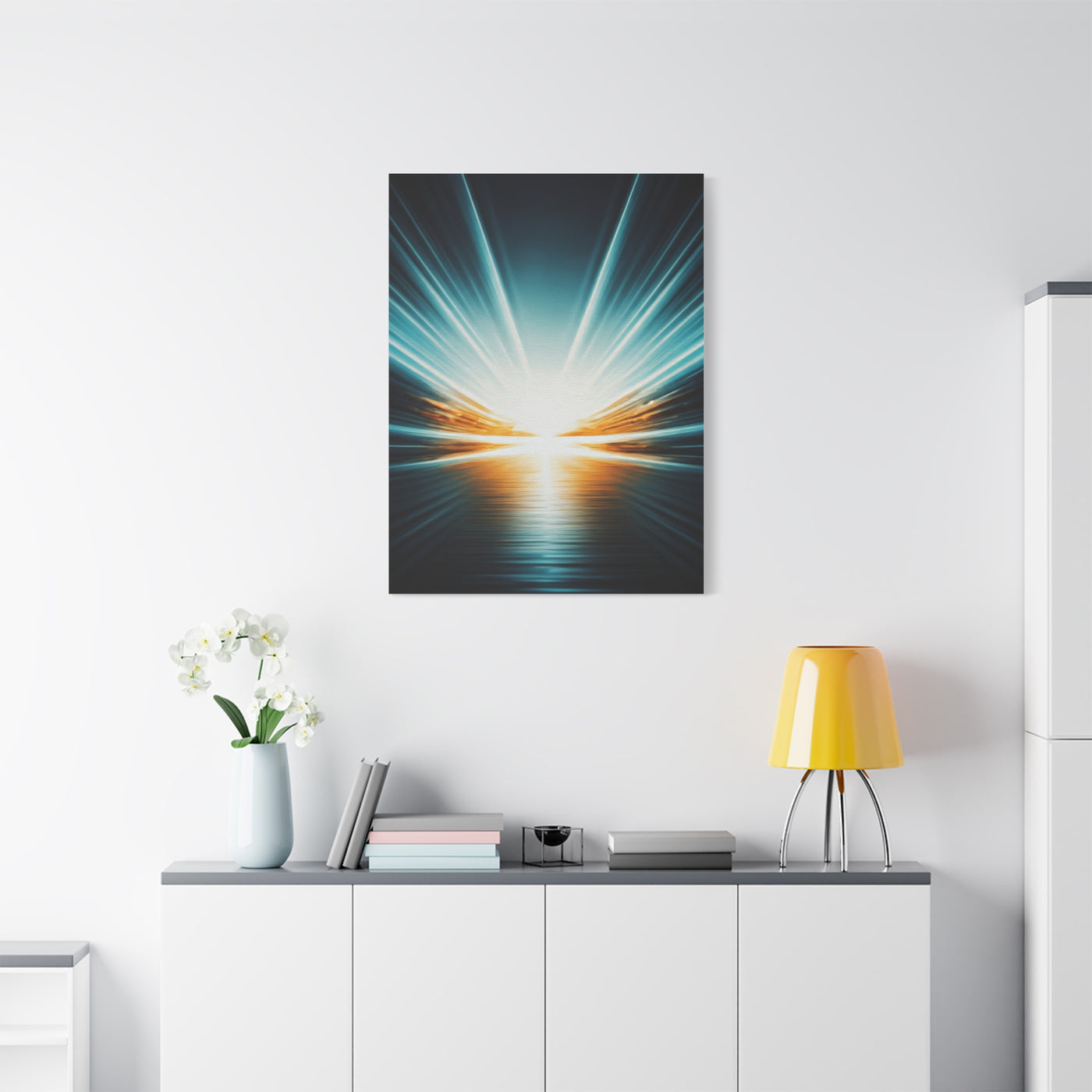 Golden Light Over Water Wall Art & Canvas Prints