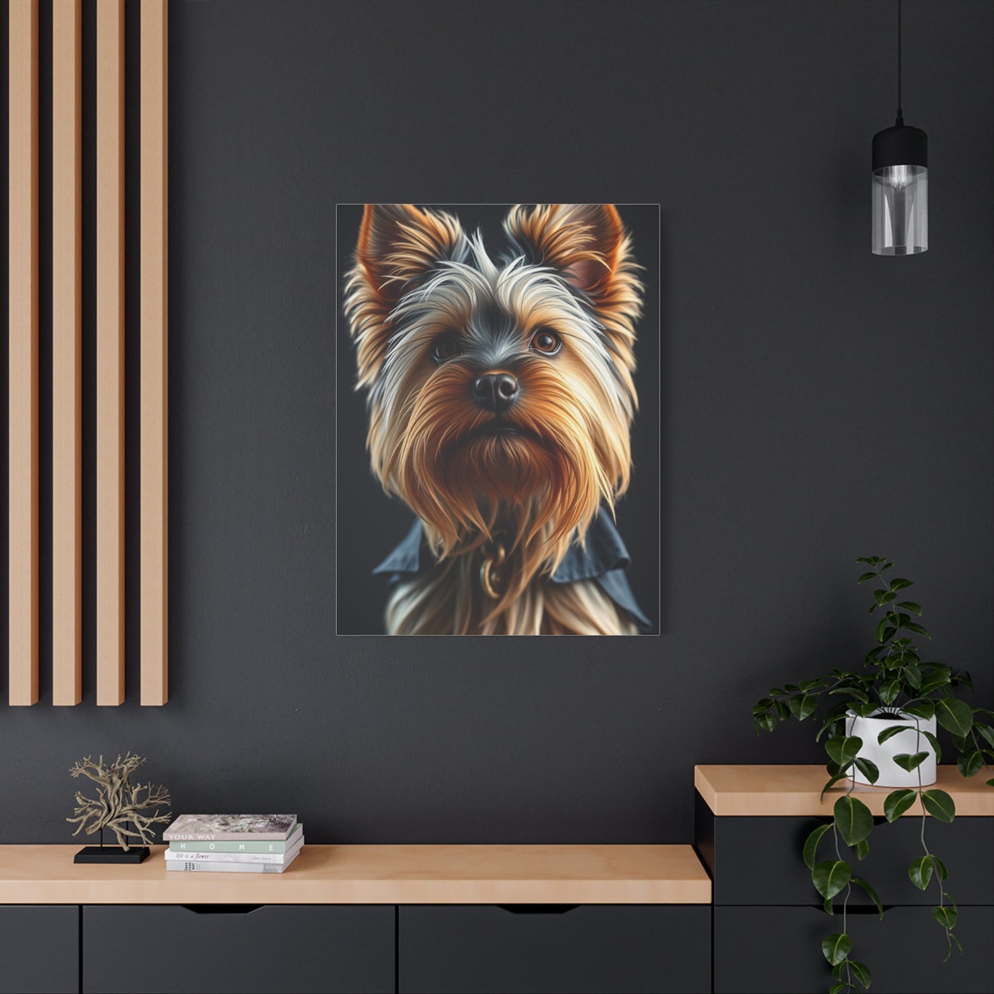 Supreme Yorkshire Terrier Art Beautiful Collection Wall Art & Canvas Print