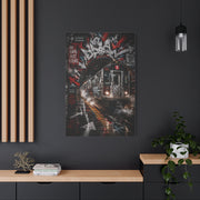 Graffiti Subway Train Chaos Street Wall Art & Canvas Print