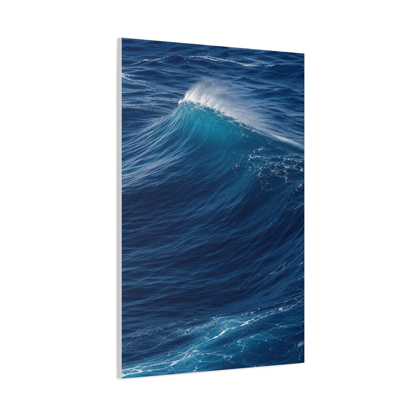 Open Ocean Cresting Wave Study Wall Art & Canvas Print