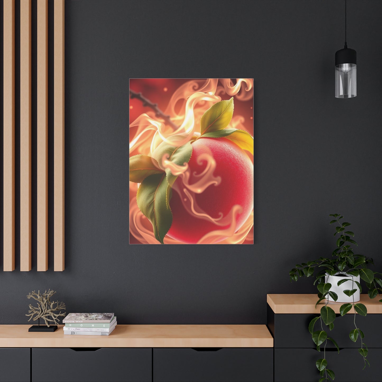 Masterpiece Peach Art Vision Wall Art & Canvas Print