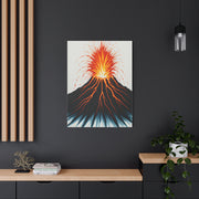Volcanic Energy Abstract Wall Art & Canvas Prints