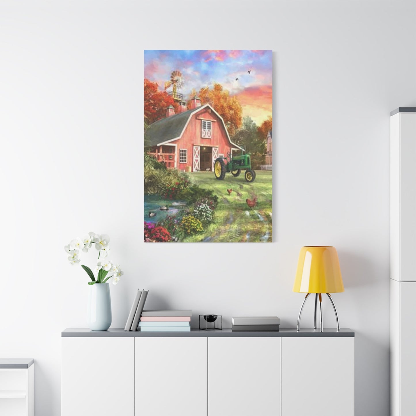 House in Barns Wall Art & Canvas Prints