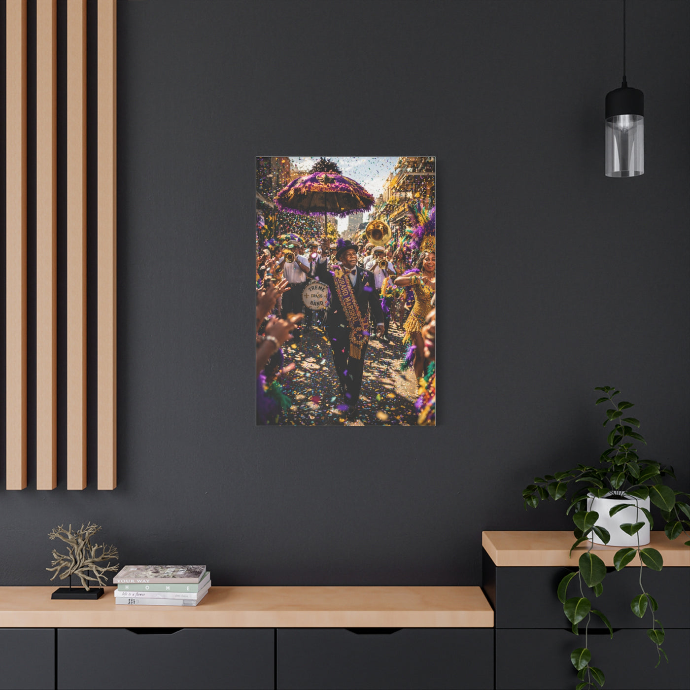 Grand Marshal Brass Band Parade Wall Art & Canvas Print