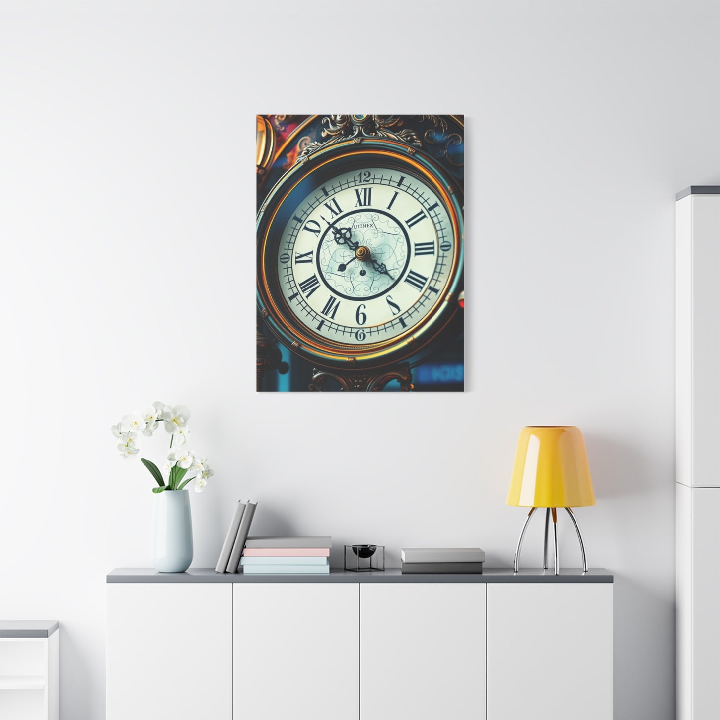 Clock Art Canvas Art 8 Wall Art & Canvas Print
