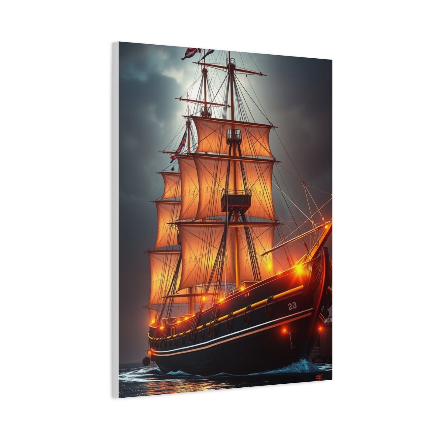 Vision Ship Art Art Wall Art & Canvas Print