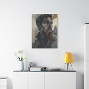 Fragmented Modern Male Portrait Wall Art & Canvas Print