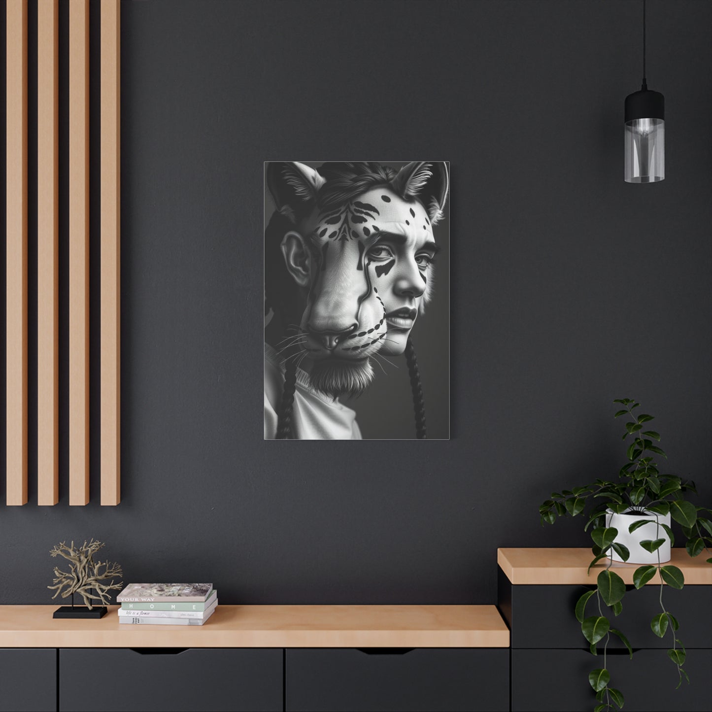 Black and White Illustrations Art Supreme Gallery Wall Art & Canvas Print