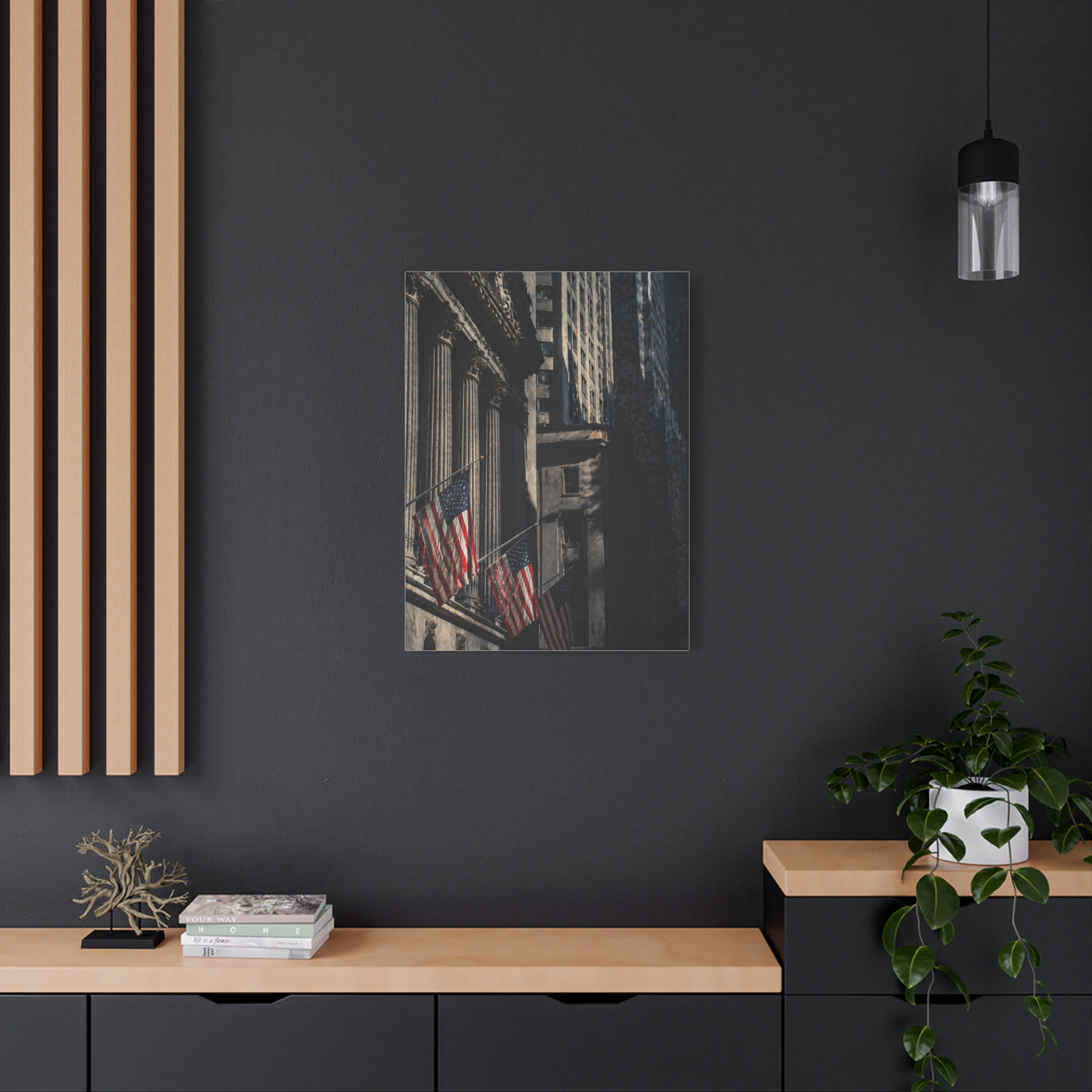 Financial District Architectural Study Wall Art & Canvas Print