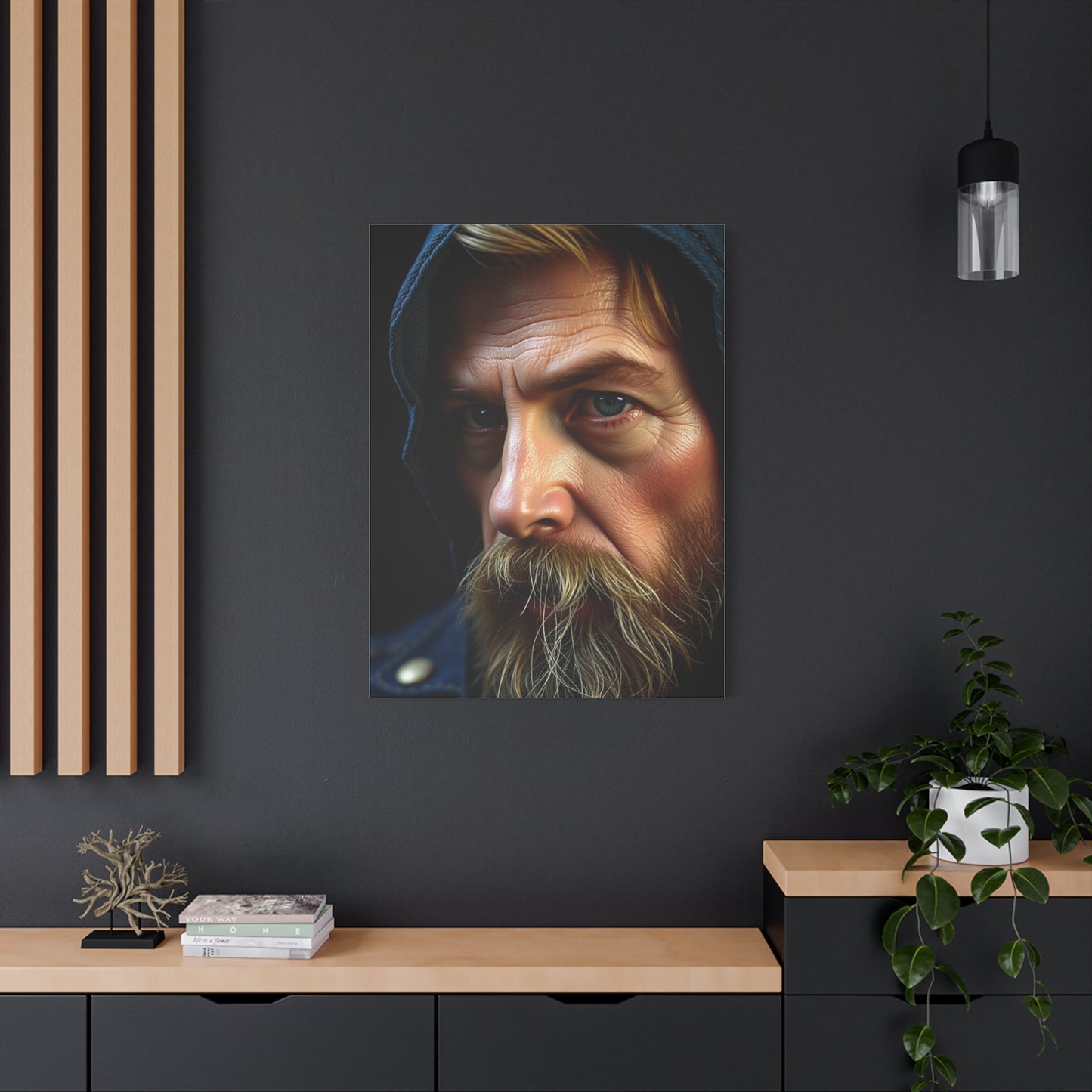 Denim and Leather Art Supreme Canvas Wall Art & Canvas Print