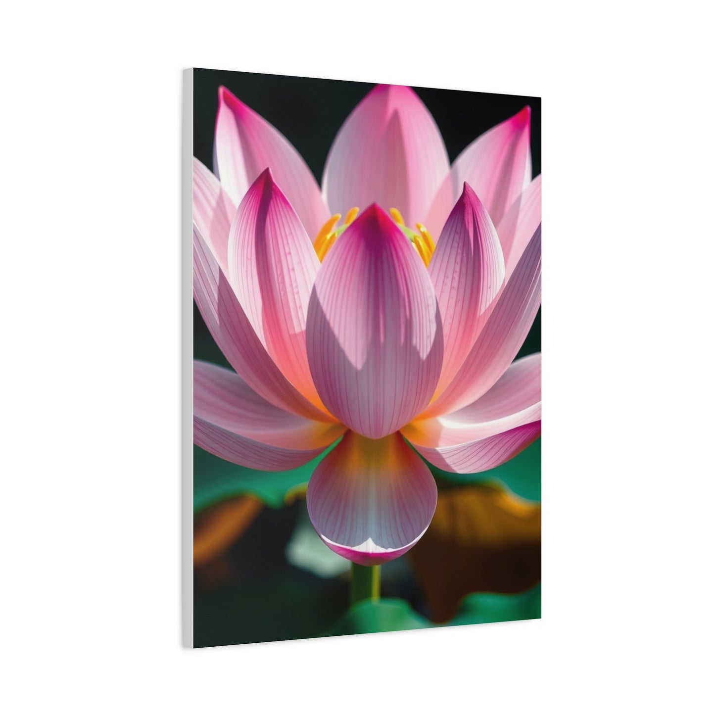 Gilded Tranquility Flora wall art & canvas print
