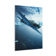Aerial Combat Dive Action Wall Art & Canvas Prints