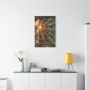 Sunburst Glass Block Reflection Wall Art & Canvas Print