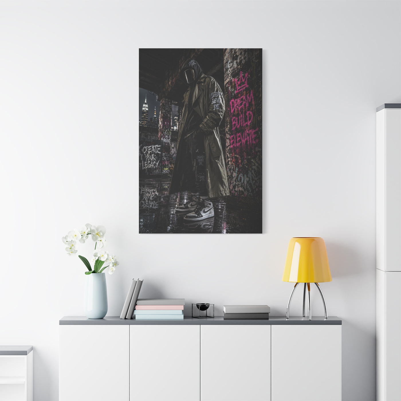 Urban Shadow Rebel Street Wall Art & Canvas Print