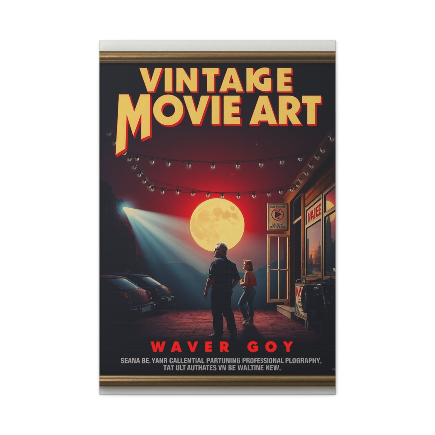 Supreme Vintage Movie Posters Art Beautiful Collection Wall Art & Canvas Print