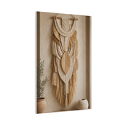 Handwoven Natural Fiber Wall Hanging Wall Art & Canvas Print