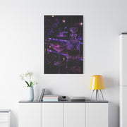 Violet Cocktail Lounge Still Life Wall Art & Canvas Print