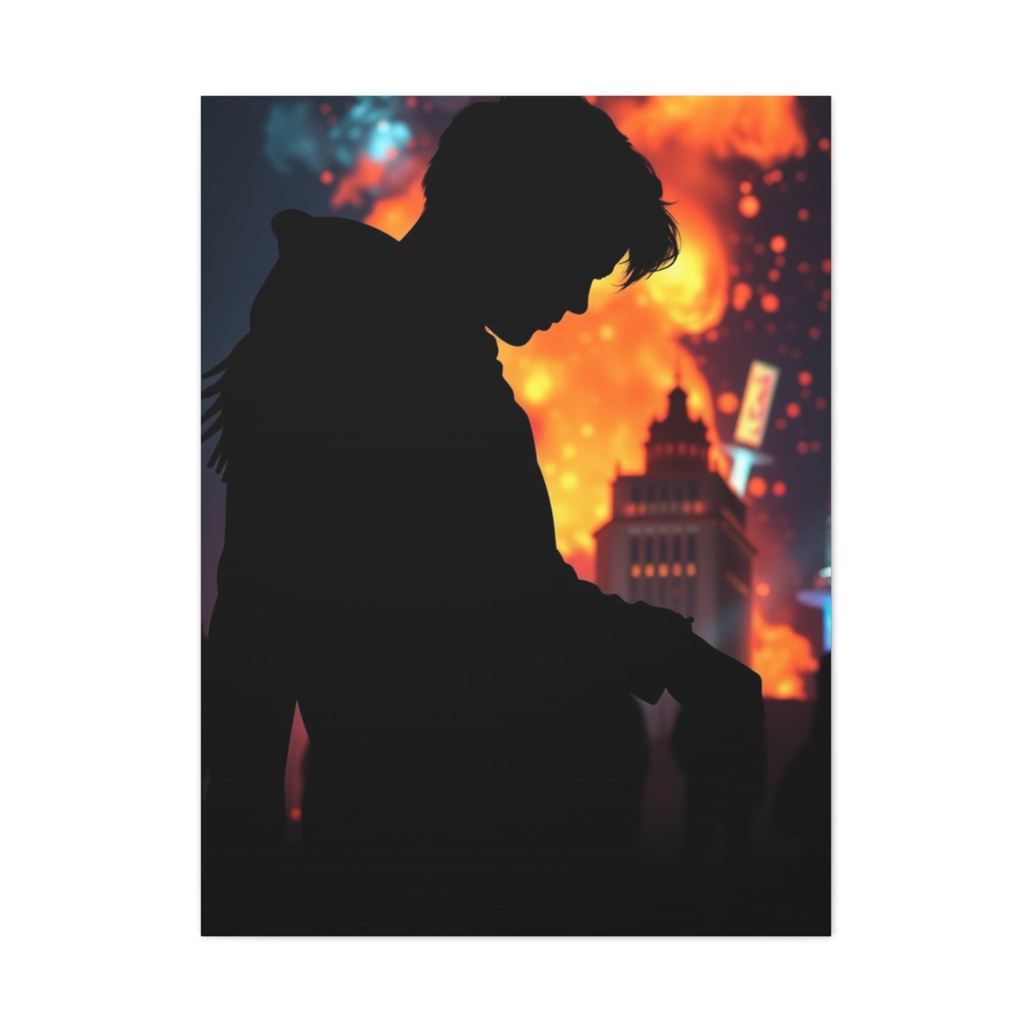 Silhouettes Art Supreme Canvas Wall Art & Canvas Print