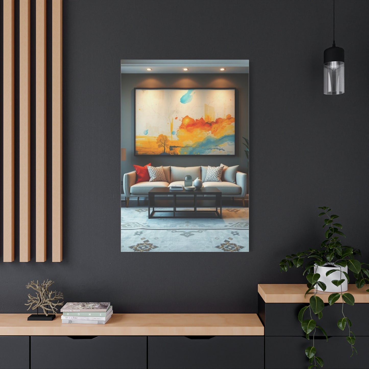 Large Art for Living Room Art Luxury Canvas Wall Art & Canvas Print