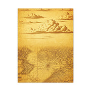 Vintage Compass Journey Map Wall Art & Canvas Prints