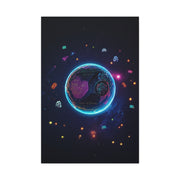 Pixel Orbit Universe Wall Art & Canvas Prints