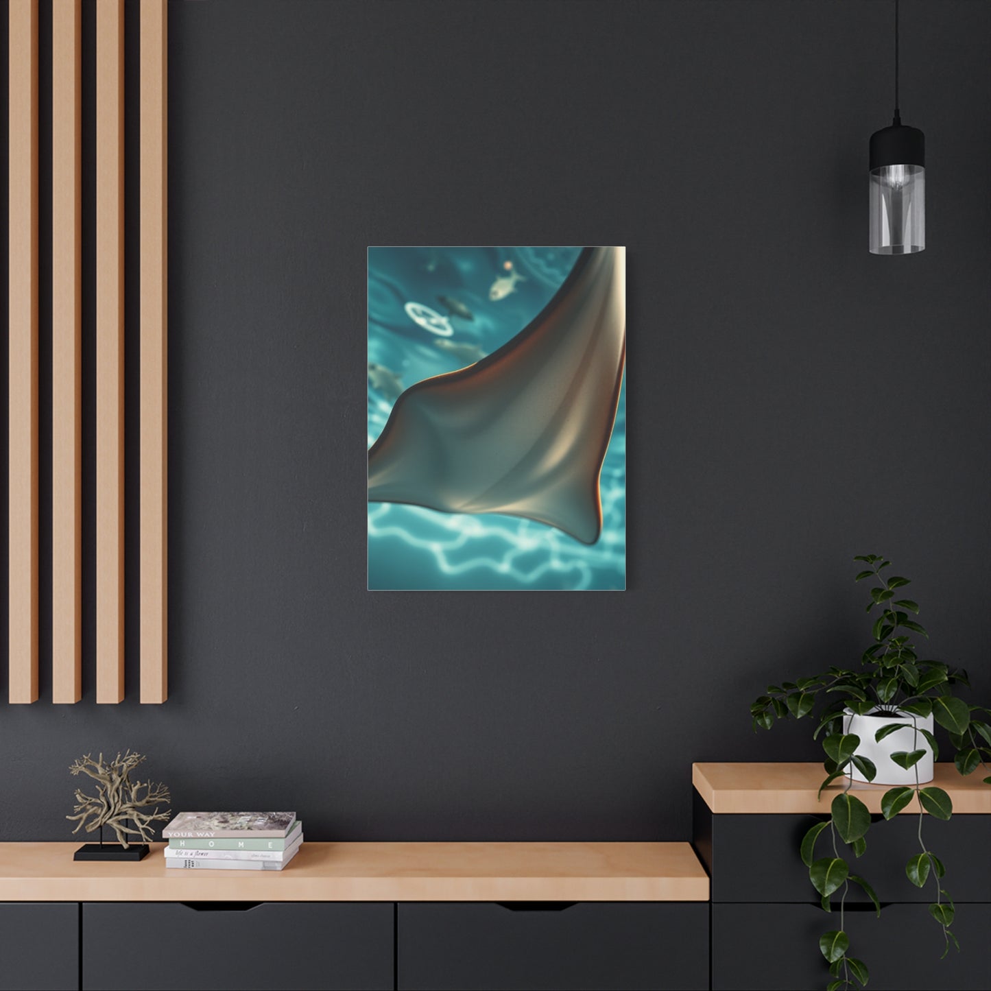 Ray & Stingray Art Luxury Canvas Wall Art & Canvas Print