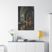 Art Deco Black and Gold Interior Wall Art & Canvas Print