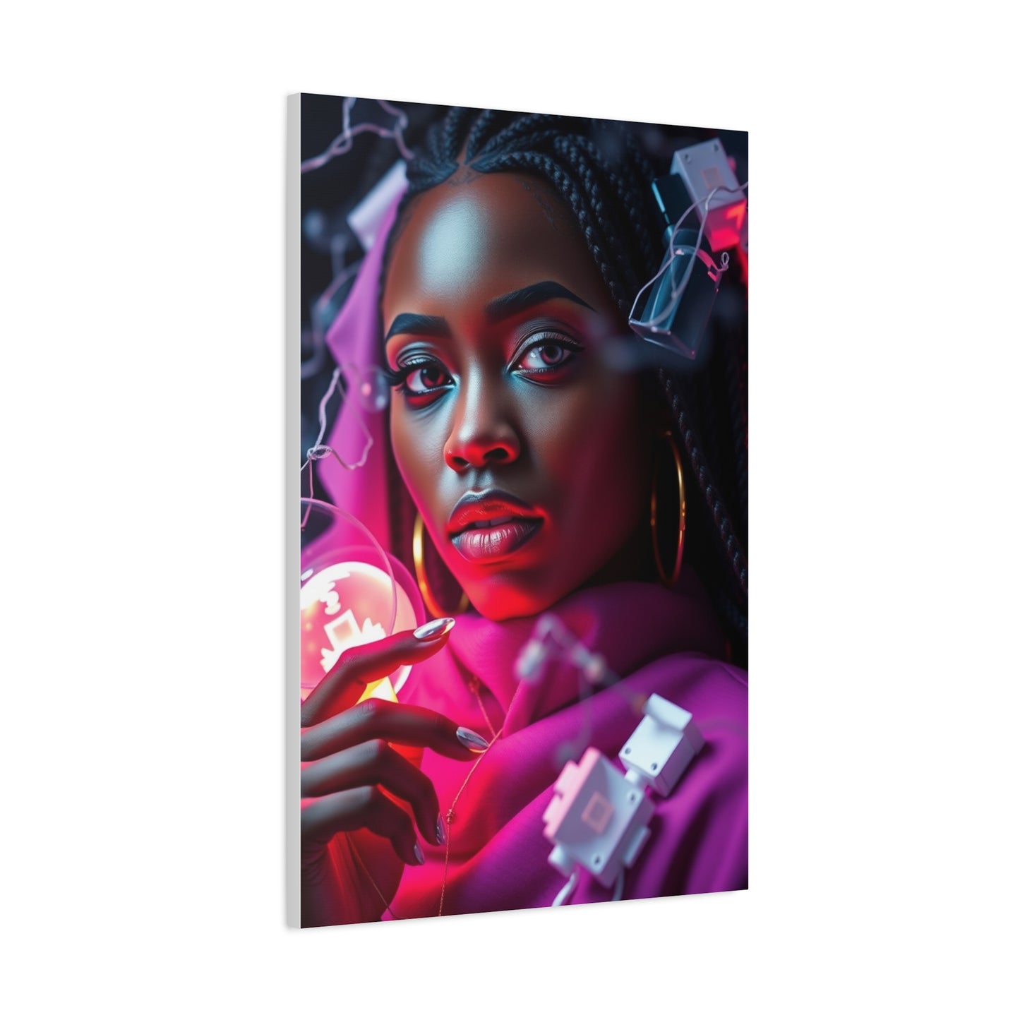 BlackGirlMagic Art Refined Canvas Wall Art & Canvas Print