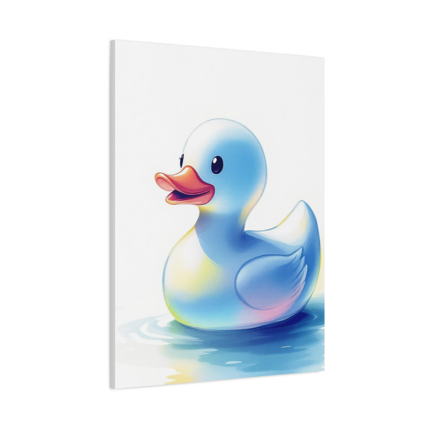 Playful Rubber Duck Bath Wall Art & Canvas Prints